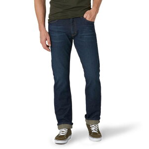 ���[ �����Y �{�g���X �f�j���p���c �W�[���Y Men's Lee Legendary Slim Straight Jeans Roadrash