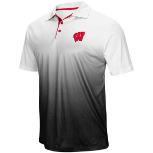 �R���V�A�� �����Y �g�b�v�X T�V���c �|���V���c ���S Men's Colosseum Heathered Gray Wisconsin Badgers Magic Team Logo Polo Wis Grey �O���[