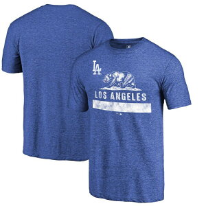 �t�@�i�e�B�N�X �����Y �g�b�v�X T�V���c Men's Fanatics Branded Royalos Angeles Dodgers Hometown Collection LA Bear T-Shirt Lad Blue �u���[