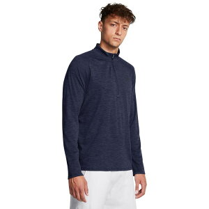 �A���_�[�A�[�}�[ �����Y �g�b�v�X T�V���c Men's Under Armour Tech 2.0 Half-Zip Top Midnight Navy �l�C�r�[