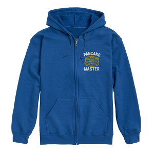 �A�j���L�����N�^�[ �����Y �g�b�v�X T�V���c �p�[�J�[ Licensed Character Men's Pancake Master Zip Hoodie Blue �u���[
