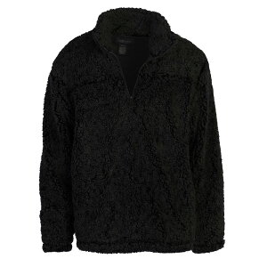 �W���x���e�B �����Y �A�E�^�[ �j�b�g�E�Z�[�^�[ Gioberti Men'super Soft Sherpa 1/4 Zipullover Sweater Black �u���b�N