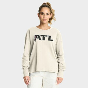 �t�@�i�e�B�N�X ���f�B�[�X �g�b�v�X T�V���c Women's Fanatics Cream Atlanta Falcons Dove Legacy Long Sleeve T-Shirt Fal Beige �x�[�W��