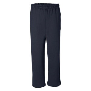 �M���_�� �����Y �{�g���X �J�W���A���p���c Gildan Mens Heavy Blend Open Bottom Sweatpant / Jogging Pants Navy �l�C�r�[