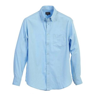 �W���x���e�B �����Y �g�b�v�X T�V���c �I�b�N�X�t�H�[�h �R�b�g�� Gioberti Men's 100% Cotton Long Sleeve Casual Twill Oxford Shirt Light Blue �u���[