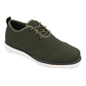 �o���X �����Y �V���[�Y �I�b�N�X�t�H�[�h �j�b�g Vance Co. Novak Men's Knit Casual Shoes Olive �I���[�u