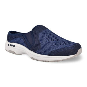 �C�[�W�[�X�s���b�g ���f�B�[�X �V���[�Y �X�j�[�J�[ �j�b�g Easy Spiritakeknit Women's Knit Mules Evening Blue �u���[