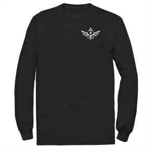 �A�j���L�����N�^�[ �����Y �g�b�v�X T�V���c �g�[�� Licensed Character Big & Tall The Legend of Zelda Hyrule Crestriforce Tee Black �u���b�N