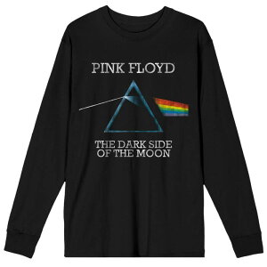 �A�j���L�����N�^�[ �����Y �g�b�v�X T�V���c Licensed Character Men's Pink Floyd The Dark Side Of Long Sleeve Tee Black �u���b�N