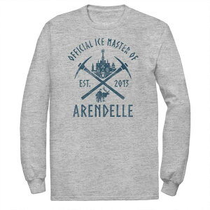 �f�B�Y�j�[ �����Y �g�b�v�X T�V���c �g�[�� �O���t�B�b�N Disney's Frozen Big & Tall Ice Master Of Arendelle Long Sleeve Graphic Tee Athletic Heather �w�U�[