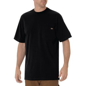 �f�B�b�L�[�Y �����Y �g�b�v�X T�V���c �N���[�l�b�N Men's Dickies Heavyweight Crewneck Tee Black �u���b�N
