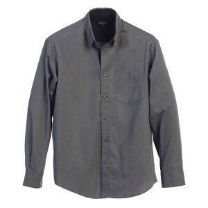 �W���x���e�B �����Y �g�b�v�X T�V���c �I�b�N�X�t�H�[�h �R���g���X�g �R�b�g�� Gioberti Men's 100% Cotton Twill Oxford Shirt With Contrast Gray �O���[