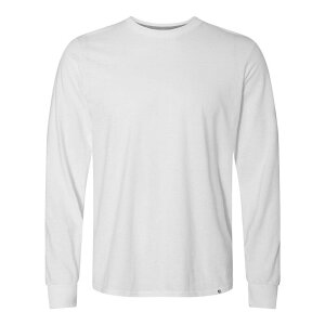 ���b�Z���A�X���`�b�N �����Y �g�b�v�X T�V���c Russell Athletic Essential 60/40 Performance Long Sleeve T-Shirt White �z���C�g