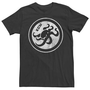 �A�j���L�����N�^�[ �����Y �g�b�v�X T�V���c Licensed Character Men's Nintendo Splatoon Kanji Octopushort Sleeve Tee Black �u���b�N