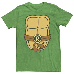 �A�j���L�����N�^�[ �����Y �g�b�v�X T�V���c Licensed Character Men's Teenage Mutant Ninja Turtles Raphael Chest Costume Tee Kelly Heather �w�U�[
