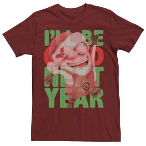 �A�j���L�����N�^�[ �����Y �g�b�v�X T�V���c �~�j Licensed Character Men's Despicable Me Minions I'll Be Good Next Year Tee Cardinal