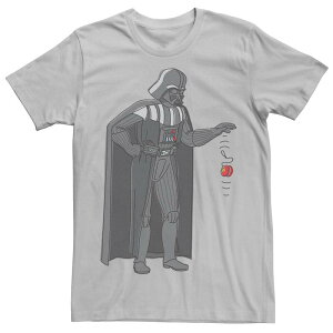 �X�^�[ �E�H�[�Y �����Y �g�b�v�X T�V���c Men'star Wars Darth Vader Force Yo-Yo Tee Silver �V���o�[