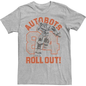�A�j���L�����N�^�[ �����Y �g�b�v�X T�V���c Licensed Character Men's Transformers Autobots Roll Out 84 Tee Athletic Heather �w�U�[