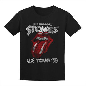 アニメキャラクター メンズ トップス Tシャツ Licensed Character Men's Rolling Stones Tee Black ブラック
