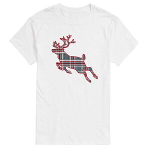 �A�j���L�����N�^�[ �����Y �g�b�v�X T�V���c �g�[�� Licensed Character Big & Tall Deer Charcoal Tee White �z���C�g