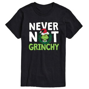 �A�j���L�����N�^�[ �����Y �g�b�v�X T�V���c �g�[�� Licensed Character Big & Tall Never The Not Grichy Tee Black �u���b�N