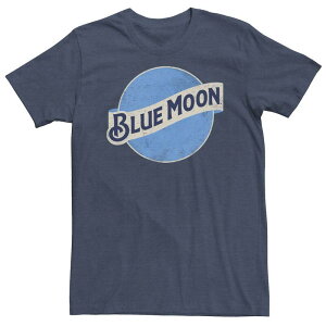 �A�j���L�����N�^�[ �����Y �g�b�v�X T�V���c �g�[�� ���S Licensed Character Big & Tall Blue Moon Beeround Logo Tee Navy Heather �w�U�[