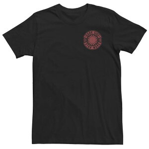 �X�^�[ �E�H�[�Y �����Y �g�b�v�X T�V���c �g�[�� Big & Tall Star Wars The Rise of Skywalker Dark Side Badge Tee Black �u���b�N