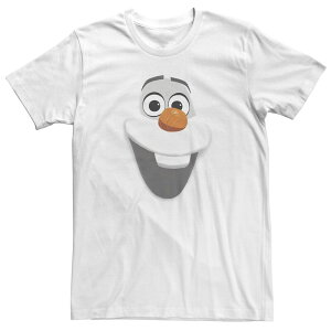 �f�B�Y�j�[ �����Y �g�b�v�X T�V���c �O���t�B�b�N Men's Disney's Frozen Olaf Graphic Tee White �z���C�g