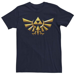 �A�j���L�����N�^�[ �����Y �g�b�v�X T�V���c Licensed Character Men's Zelda Generic 3D Crestee Navy �l�C�r�[