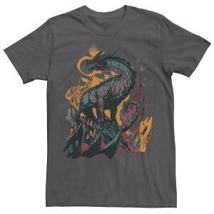 �A�j���L�����N�^�[ �����Y �g�b�v�X T�V���c Licensed Character Men's Magic: The Gathering Cloudpiercer Tee Charcoal �`���R�[��