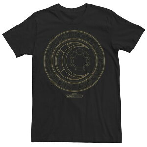 �A�j���L�����N�^�[ �����Y �g�b�v�X T�V���c ���S Licensed Character Men's Marvel Moon Knight Hieroglyphics Logo Tee Black �u���b�N