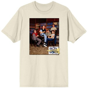 �A�j���L�����N�^�[ �����Y �g�b�v�X T�V���c �O���t�B�b�N Licensed Character Men's Boy Meets World Cory Graphic Tee Off White �I�t�z���C�g