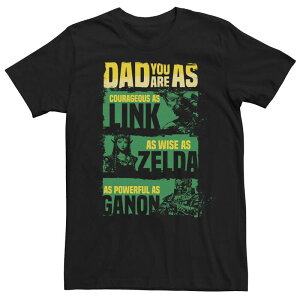 �A�j���L�����N�^�[ �����Y �g�b�v�X T�V���c Licensed Character Men's Nintendo Legend Of Zeldad Attributeshort Sleeve Tee Black �u���b�N