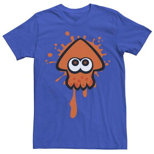 �A�j���L�����N�^�[ �����Y �g�b�v�X T�V���c Licensed Character Men's Nintendo Splatoon Orange Inkling Squid Splatee Royal �I�����W