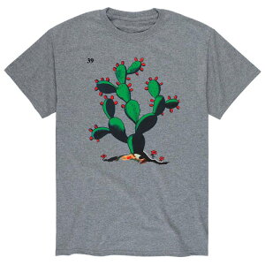 �A�j���L�����N�^�[ �����Y �g�b�v�X T�V���c Licensed Character Men's Loteria El Nopal Tee Gray �O���[