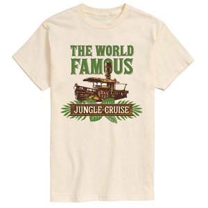 �f�B�Y�j�[ �����Y �g�b�v�X T�V���c �O���t�B�b�N Disney's Jungle Cruise Men's World Famous Graphic Tee Beige �x�[�W��