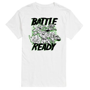 �A�j���L�����N�^�[ �����Y �g�b�v�X T�V���c �g�[�� �O���t�B�b�N Licensed Character Big & Tall Transformers Battle Ready Graphic Tee White �z���C�g