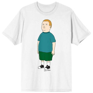 �A�j���L�����N�^�[ �����Y �g�b�v�X T�V���c �O���t�B�b�N Licensed Character Men's King Of The Hill Bobby Graphic Tee White �z���C�g
