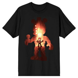 �A�j���L�����N�^�[ �����Y �g�b�v�X T�V���c �O���t�B�b�N Licensed Character Men's Five Nights at Freddy's Rocking Freddy Fazbear Graphic Tee Black �u���b�N