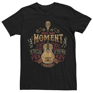 �f�B�Y�j�[ �s�N�T�[ �����Y �g�b�v�X T�V���c �O���t�B�b�N Disney / Pixar Men's Disney Pixar Coco Seize Your Moment Graphic Tee Black �u���b�N