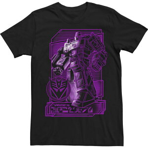 �A�j���L�����N�^�[ �����Y �g�b�v�X T�V���c Licensed Character Men's Transformers: War For Cybertron Megatron Portraitee Black �u���b�N