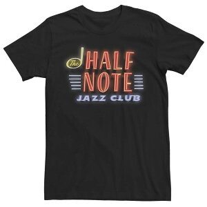 �f�B�Y�j�[ �s�N�T�[ �����Y �g�b�v�X T�V���c ���S Disney / Pixar'soul Men's Half Note Jazz Club Neon Logo Tee Black �u���b�N