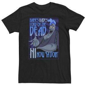 �f�B�Y�j�[ �����Y �g�b�v�X T�V���c �g�[�� Big & Tall Disney Hercules Name's Hades Tee Black �u���b�N