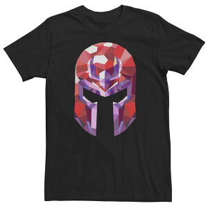 �}�[�x�� �����Y �g�b�v�X T�V���c �g�[�� Big & Tall Marvel X-Men Magneto Geometric Prism Helmetee Black �u���b�N