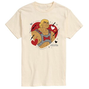 �A�j���L�����N�^�[ �����Y �g�b�v�X T�V���c �O���t�B�b�N Licensed Character Men's Masters Of The Universe He Man Graphic Tee Cream �N���[��