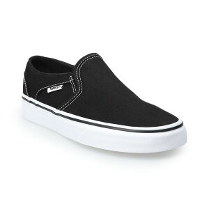oY fB[X V[Y Xj[J[ VansR Asher Women'shoes Black White zCg