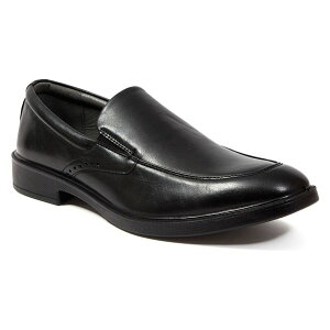 fBA[X^bOX Y V[Y Xb|E[t@[ Deer Stags Refine Men's Dress Loafers Black ubN