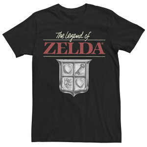 �A�j���L�����N�^�[ �����Y �g�b�v�X T�V���c ���S Licensed Character Men's Nintendo The Legend Of Zelda Original Box Art Logo Tee Black �u���b�N