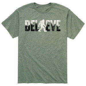 �A�j���L�����N�^�[ �����Y �g�b�v�X T�V���c Licensed Character Men's Believe Tee Heather Military Green �w�U�[