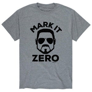 �A�j���L�����N�^�[ �����Y �g�b�v�X T�V���c Licensed Character Men's The Big Lebowski Mark It Zero Tee Gray �O���[